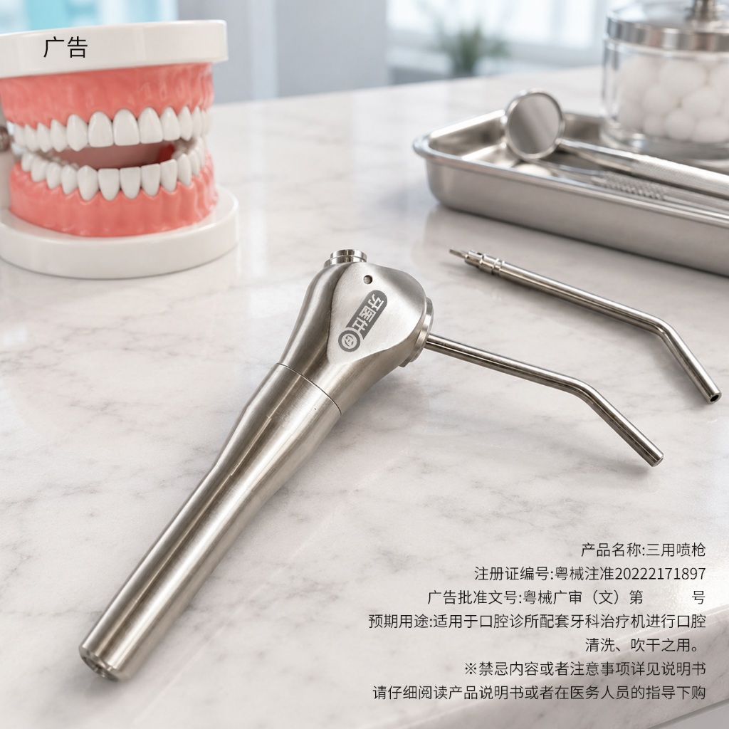 Dental Air Water Spray Triple Three Way Tool