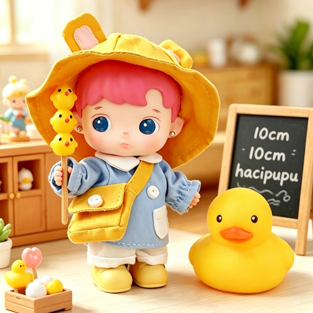 ชุดตุ๊กตา Hacipupu Enchanted Realm Tales Series, 10 ซม. เสื้อผ้าตุ๊กตาขยับได้ , ชุด Hacipupu (ไม่รวมตุ๊กตา)