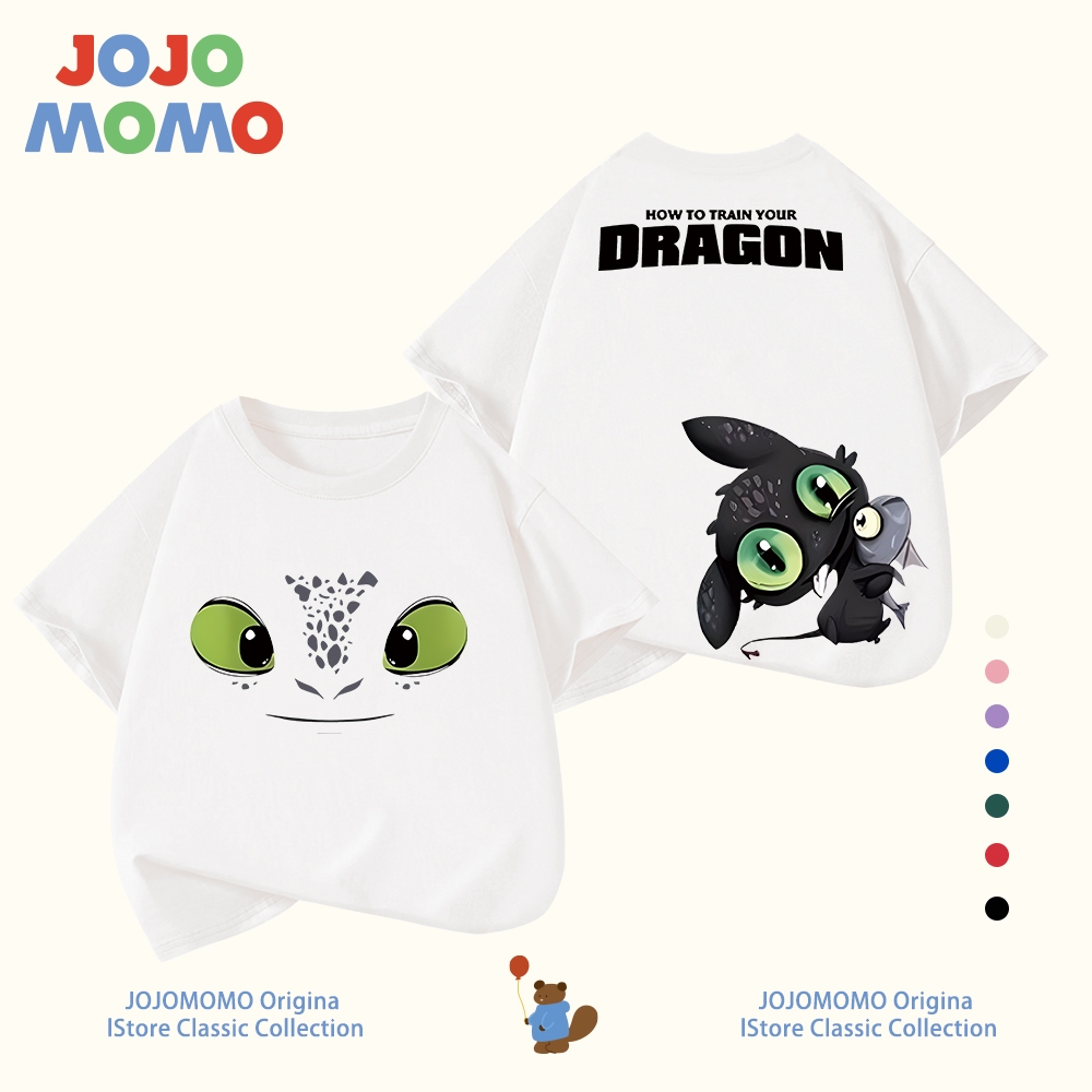 【ส่งในวันเดียวกัน】เสื้อยืดเด็ก ลายการ์ตูนน่ารัก ระบายอากาศดี ใส่สบาย สำหรับเด็ก 1-12 ปี
