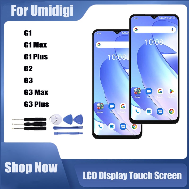 Mayi สําหรับ Umidigi G1 G1 Max G2 G3 G3 Plus G3 Max จอแสดงผล LCD หน้าจอสัมผัสเปลี่ยน