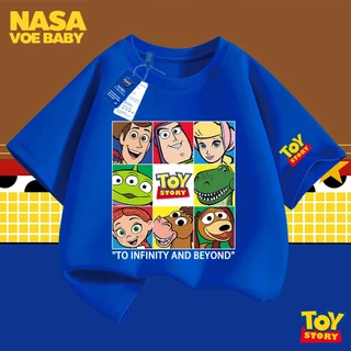 【ส่งเร็ว 24ชม】 เสื้อยืดเด็กลาย Toy Story นสดใส จัดส่งจากไทย 3-13 ปี