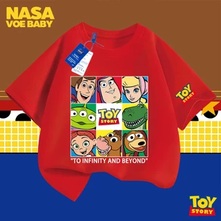 【ส่งเร็ว 24ชม】 เสื้อยืดเด็กลาย Toy Story นสดใส จัดส่งจากไทย 3-13 ปี