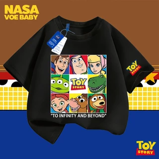 【ส่งเร็ว 24ชม】 เสื้อยืดเด็กลาย Toy Story นสดใส จัดส่งจากไทย 3-13 ปี