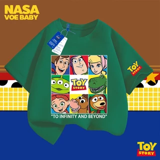 【ส่งเร็ว 24ชม】 เสื้อยืดเด็กลาย Toy Story นสดใส จัดส่งจากไทย 3-13 ปี