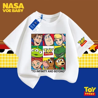 【ส่งเร็ว 24ชม】 เสื้อยืดเด็กลาย Toy Story นสดใส จัดส่งจากไทย 3-13 ปี