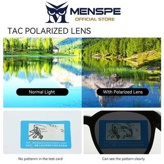 MENSPE แว่นกันแดดแฟชั่น TAC แว่นกันแดดโพลาไรซ์แฟชั่นขับรถแว่นกันแดด UV400 วิสัยทัศน์ใสขี่จักรยานขี่ตาวิ่ง