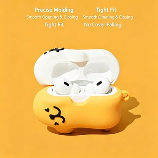 ส่งจากไทย พร้อมส่ง🚚 3/4/1/2/Pro/Pro2 airpods 4 เคส 4/3 เคส 3/4 เคส 4/3Pro Pro2 Pro3 (เคสป้องกัน AirPods4) สไตล์สุนัขน่ารัก AirPods4 (2024) เคสป้องกัน 1/2/3/Pro/Pro2 วัสดุซิลิโคนอ่อนนุ่มพร้อมหัวเข็มขัด