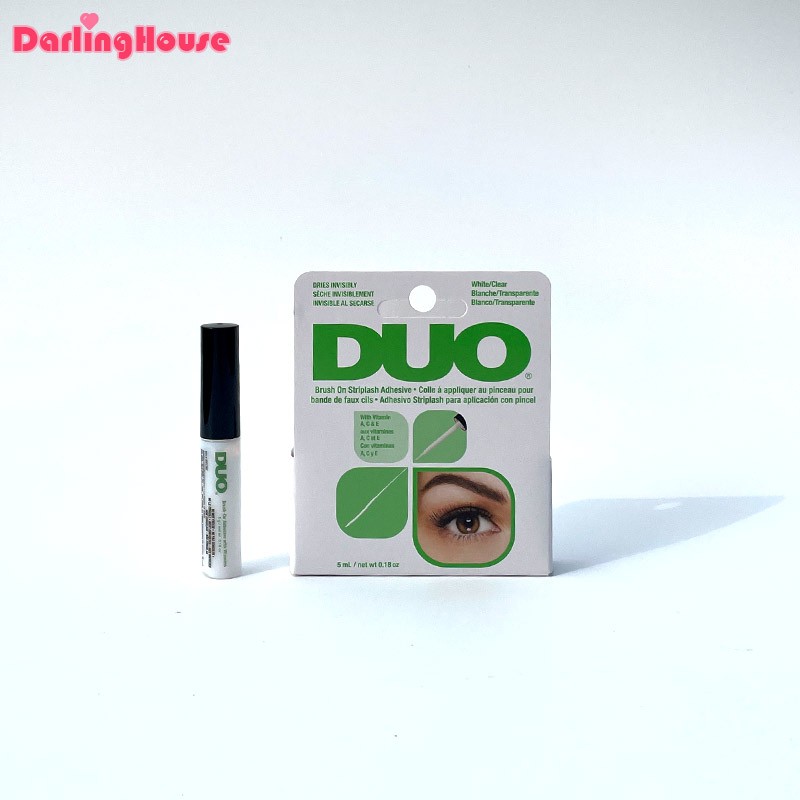 Duo เซตกาวติดแน่น ใส ติดทนนาน กันน้ํา 5 กรัม พร้อมวิตามิน รูปที่ 5