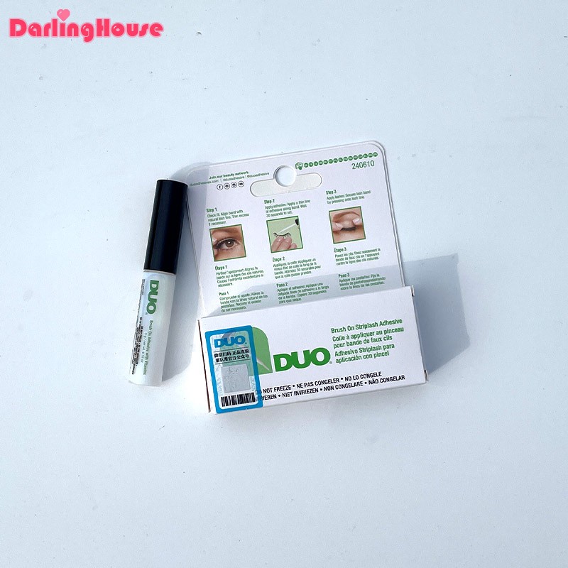 Duo เซตกาวติดแน่น ใส ติดทนนาน กันน้ํา 5 กรัม พร้อมวิตามิน รูปที่ 6