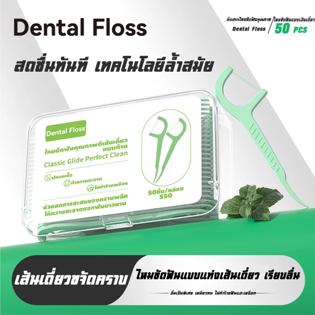 ไหมขัดฟัน พกพา ทำความสะอาดซอกฟัน thumbnail 8