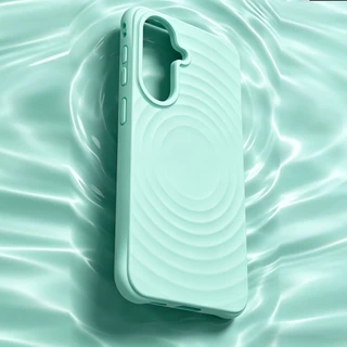 นุ่มสําหรับ Samsung Galaxy A57 A56 A55 A36 A35 5G ระลอกน้ําซิลิโคนแม่เหล็กเคสโทรศัพท์ฝาครอบ