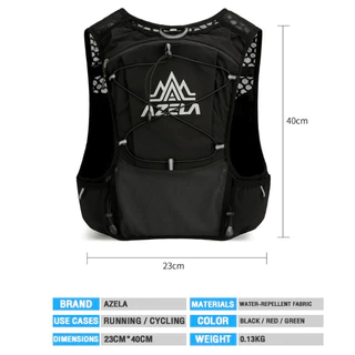 Azela ถุงใส่ 5L/130g Outdoor trail running bag กระเป๋าเป้น้ำ เป้วิงเทล Haft Full Marathon น้ำวิ่งเทรล กันน้ำ ถุง กระเป๋าวิ่งเทรล เป้เทรล
