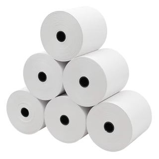 กระดาษความร้อน80 กระดาษใบเสร็จ80x80/ 50 ม้วน บิลใบเสร็จ Bill Receipt Paper