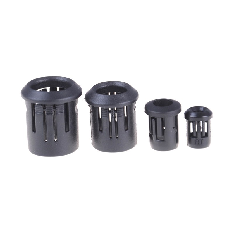 StardustLab 20PCS 3/5/8/10 มม.LED โคมไฟพลาสติก LED ไดโอดผู้ถือคลิป Bezel Mount SDL