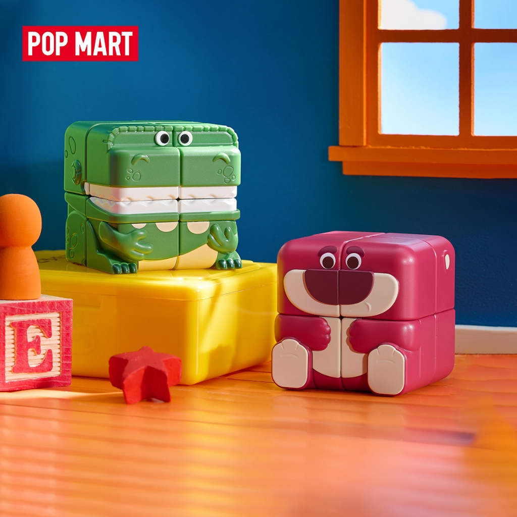 POP MART Disney/Pixar POP CUBE CUBIEC Series Figures（whole set）