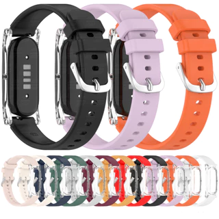 สําหรับ Google Fitbit Air Strap สายรัดซิลิโคนอ่อนนุ่มเปลี่ยนสายนาฬิกาอัจฉริยะอุปกรณ์เสริมสําหรับ Google Fitbit Strap