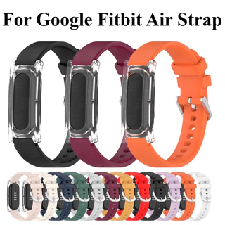 สําหรับ Google Fitbit Air Strap สายรัดซิลิโคนอ่อนนุ่มเปลี่ยนสายนาฬิกาอัจฉริยะอุปกรณ์เสริมสําหรับ Google Fitbit Strap