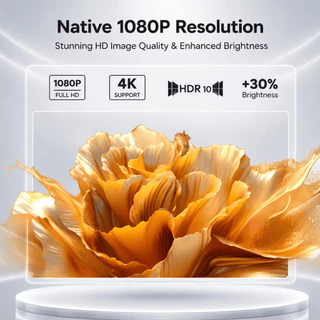 XGODY A6 PRO โปรเจคเตอร์มินิ 700 ANSI Android 14 1080P รองรับ 4K ออโต้โฟกัส WiFi 6 พร้อม Netflix YouTube สำหรับโฮมเธียเตอร์และคาราโอเกะ