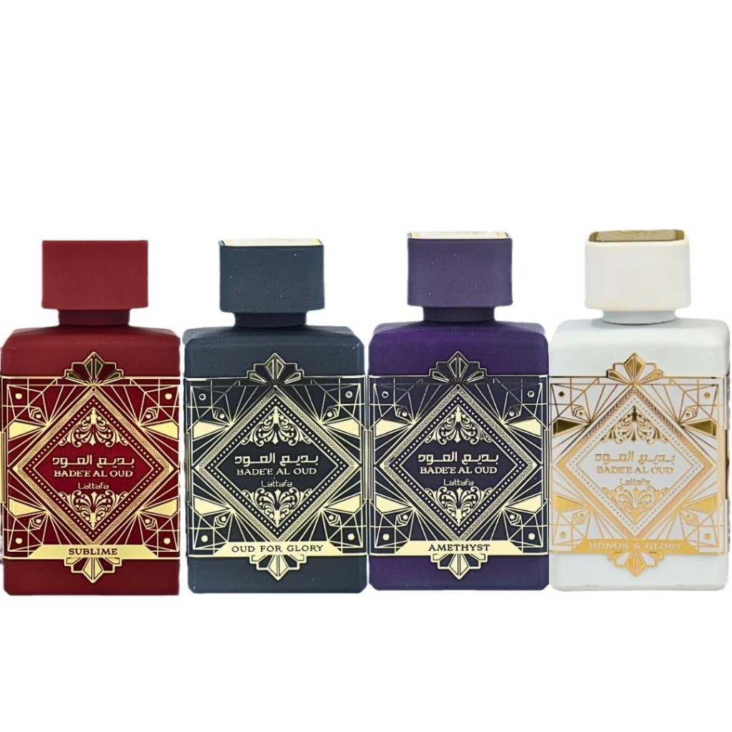 BADEE AL OUD BY LATTAFA ของแท้ 100% 100ml (สินค้าใหม่หมดอายุใน 2030) ทุกสีทุกกลิ่น