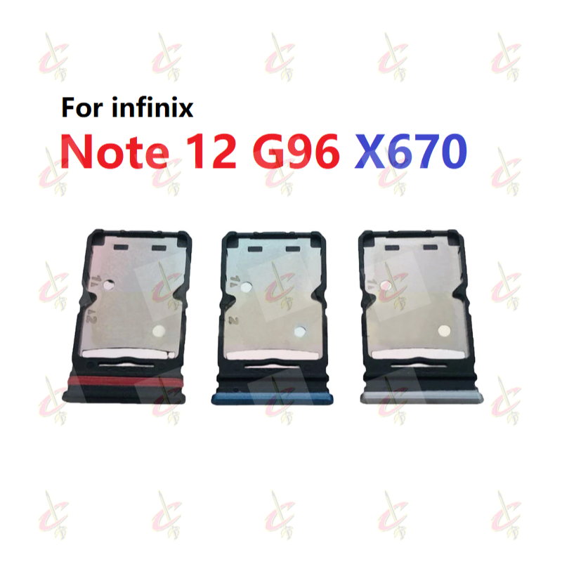 ถาดซิม (sim tray) สําหรับ Infinix Note 12 G96 Turbo X670
