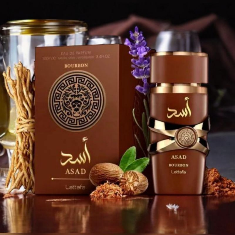 Asad Bourbon EDP By Lattafa 100 ml แท้