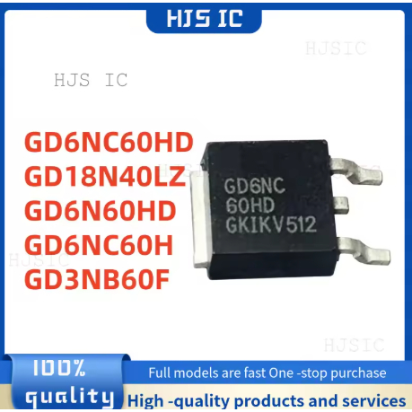 5PCS STGD6NC60HD STGD18N40LZ STGD6N60HD/3NB60F/6NC60H TO-252 GD6NC60HD GD18N40LZ6N60HD GD3H original