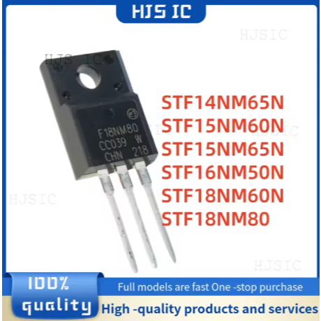 5PCS STF14NM65N STF15NM60N STF15NM65N STF16NM50N/18NM60N/18NM80 F14NM65N 15NM60N 15NM65N 15NM60N 15N