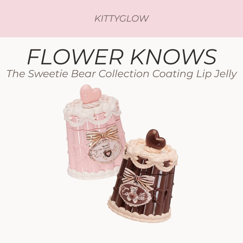 Flower Knows The Sweetie Bear Collection Coating Lip Jelly