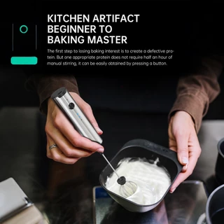 CHANGXIE เครื่องตีฟองนมไฟฟ้า 3 ระดับความเร็ว Electric Milk Frother เครื่องตีฟองนมไร้สาย ที่ตีฟองนม เครื่องทำฟองนม ตีฟองนม เครื่องปั่นฟองนม เครื่องตีไข่+ฟองนม ฟองนมกาแฟ