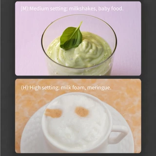 CHANGXIE เครื่องตีฟองนมไฟฟ้า 3 ระดับความเร็ว Electric Milk Frother เครื่องตีฟองนมไร้สาย ที่ตีฟองนม เครื่องทำฟองนม ตีฟองนม เครื่องปั่นฟองนม เครื่องตีไข่+ฟองนม ฟองนมกาแฟ