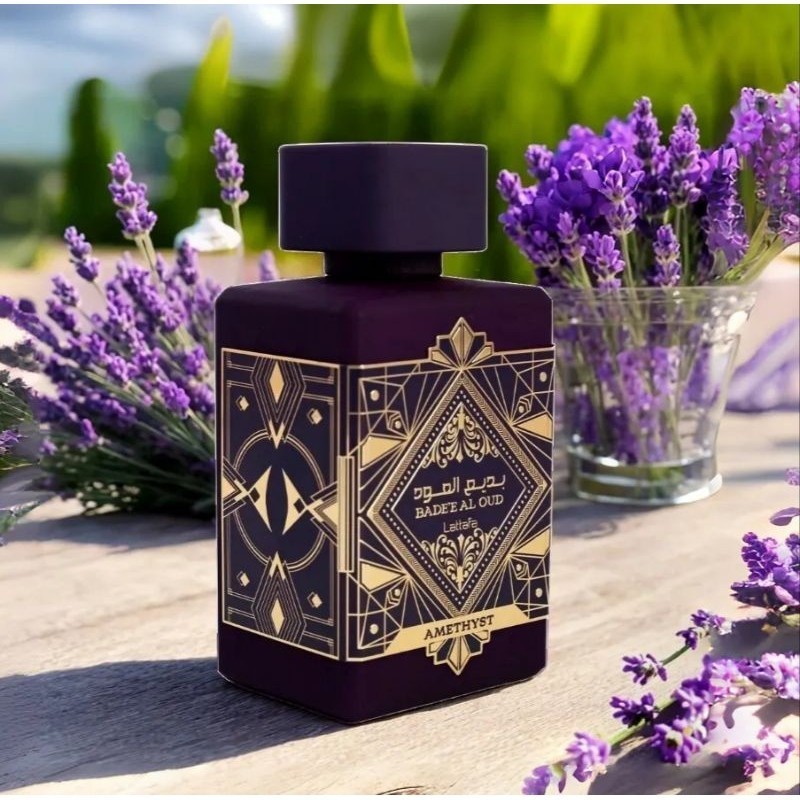 BADEE AL OUD AMETHYST BY LATTAFA Perfume 100ML (สีม่วง)