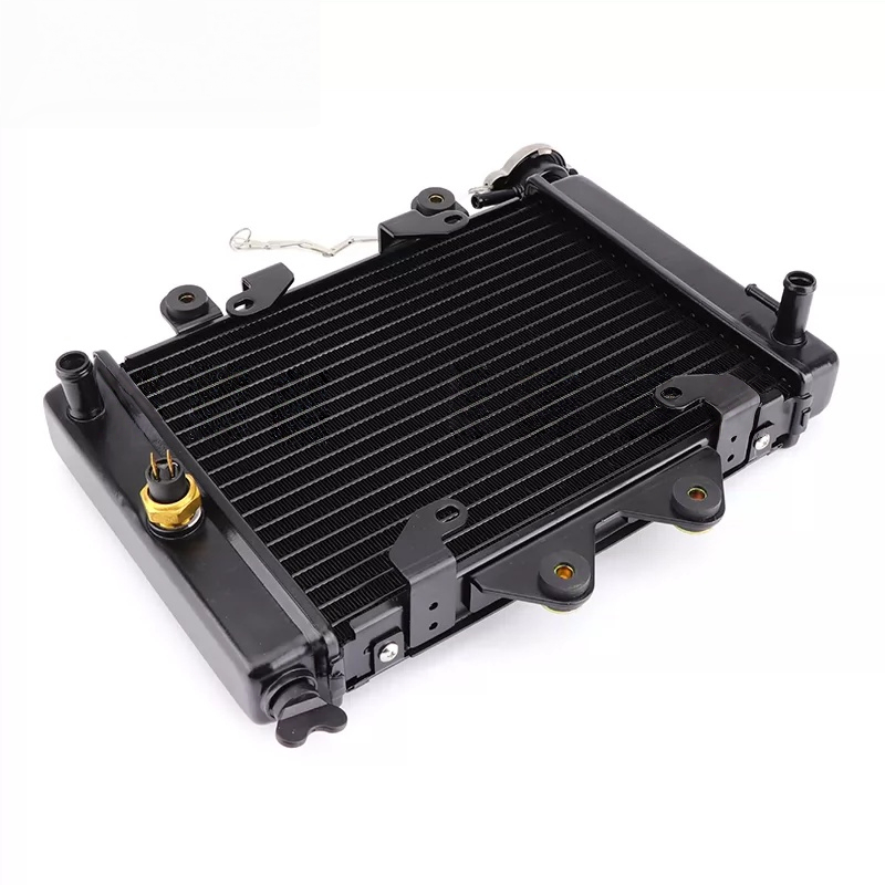 ATV Buggy Go Kart หม้อน้ําพัดลมระบายความร้อนพร้อมเทอร์โมสตัทสําหรับจักรยานเสือหมอบ