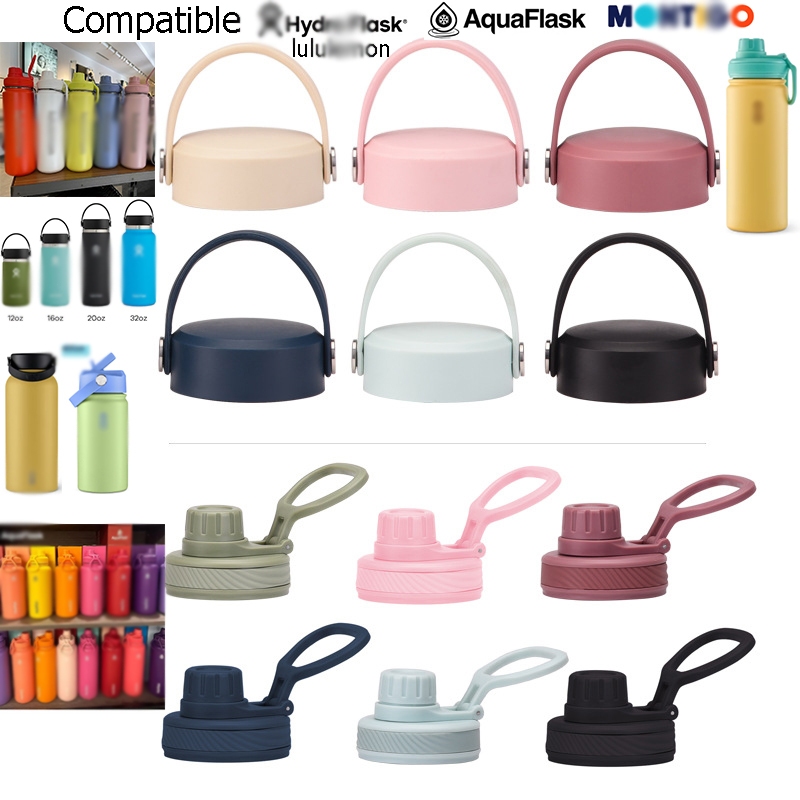 ใช้งานร่วมกับ Montigo Hydro Flask Oasis Aquaflask Diller ขวด Thermos ฝาปิดฝาปิดพร้อมที่จับ