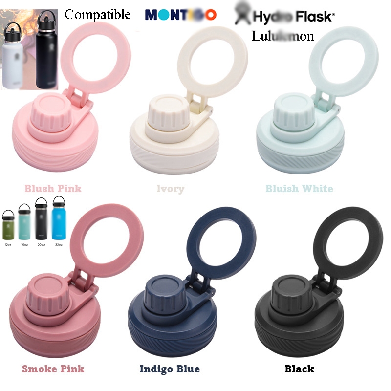 ฝาอะไหล่ขวดน้ำ มีขาตั้งโทรศัพท์แม่เหล็ก สำหรับ Montigo Hydro Flask Oasis Diller Thermos