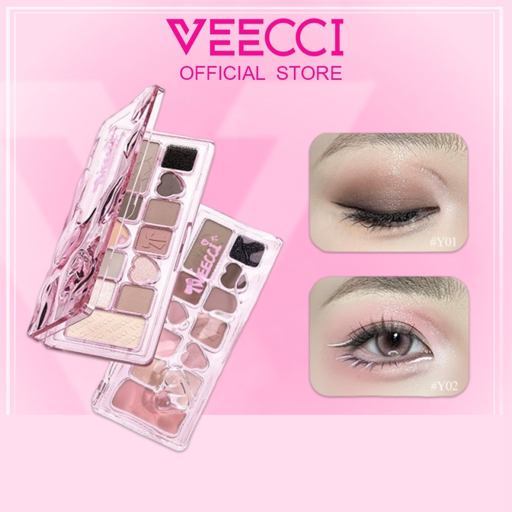 (100% ของแท้)VEECCI อายแชโดว์ สิบเอ็ดสี เคลือบ ชิมเมอร์ ง่าย รอยเปื้อน อเนกประสงค์ แบบพกพา พาเลทตา 9.3g อายแชโดว์ พาเลท พาเลทตา แต่งหน้า ราคาถูก Shopee Lazada