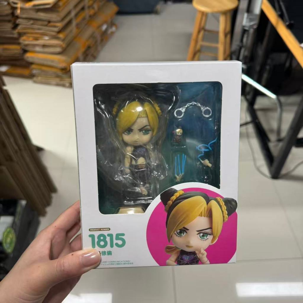 10 ซม. GSC JoJos Bizarre Adventure Stone Ocean Nendoroid  #1815 Jolyne Kujo/Cujoh แอ็คชั่นฟิกเกอร์ P