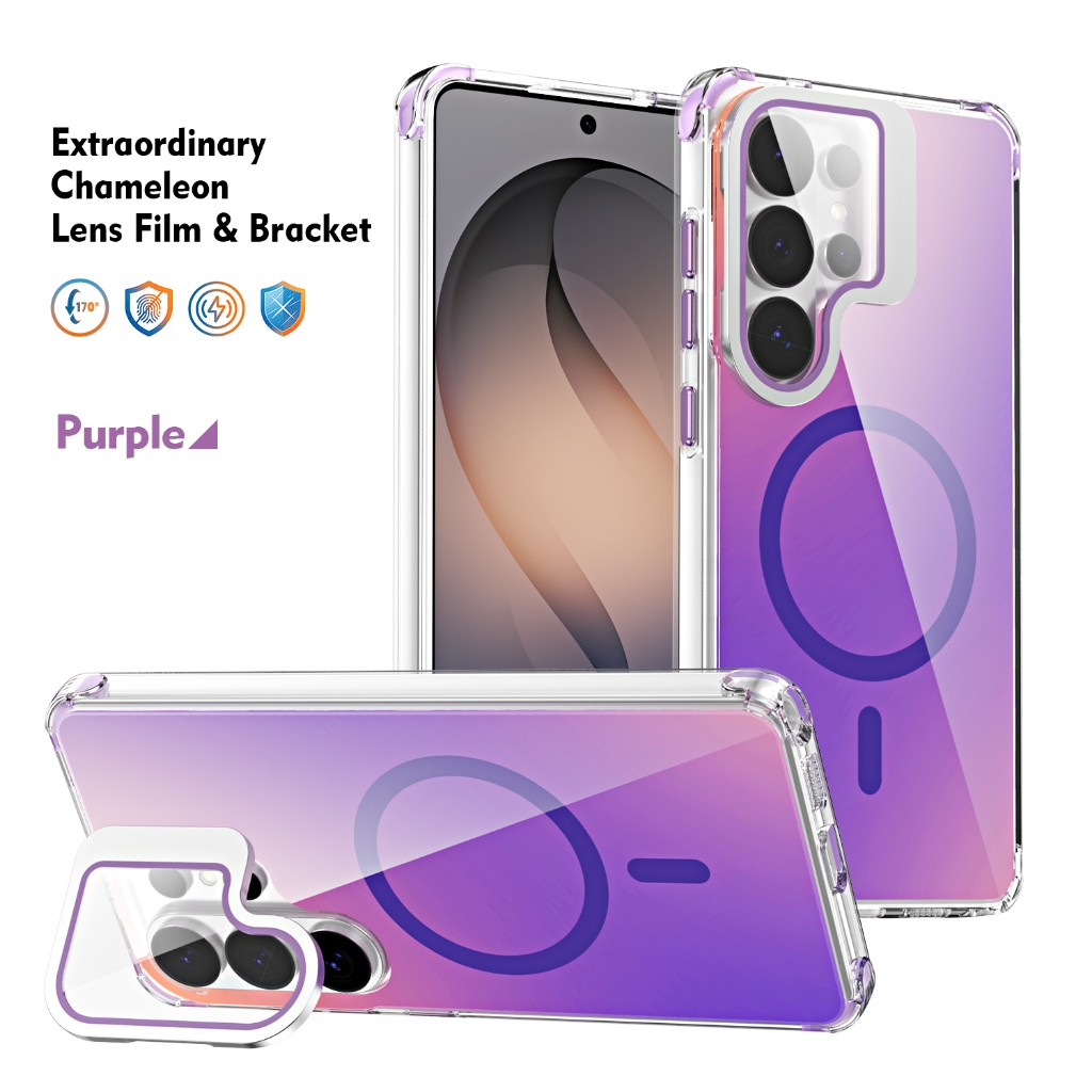 Samsung Magnetic Gradient Case เข้ากันได้กับ Samsung S26 Ultra/S26 Plus/S26/S25 Ultra/S25 Plus/S25FE