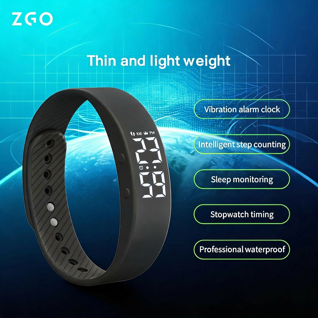 【🔥ฮิตมาก】ZGO Smart Watch กันน้ำได้100% นาฬิกาปลุก ปฏิทิน สมาร์ทเทคโนโลยี สมาร์ทวอทช์ ของขวัญแฟชั่นสปอร์ต นาฬิกาผู้ชาย Sport 663X