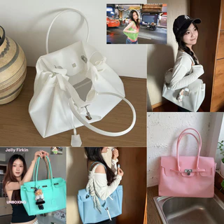 KULIMULA Kiiikiii | Jelly Bag PVC -กระเป๋าเจลลี่สุดฮิตตอนนี้ ถุงเยลลี่ กันน้ำ กระเป๋าสะพายไหล่ กระเป๋าโท้ท Tote Bag(พรีออเดอร์ สอบถามวันของเข้าได้ค่ะ🙇🏻‍♀️)