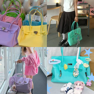 KULIMULA Kiiikiii | Jelly Bag PVC -กระเป๋าเจลลี่สุดฮิตตอนนี้ ถุงเยลลี่ กันน้ำ กระเป๋าสะพายไหล่ กระเป๋าโท้ท Tote Bag(พรีออเดอร์ สอบถามวันของเข้าได้ค่ะ🙇🏻‍♀️)