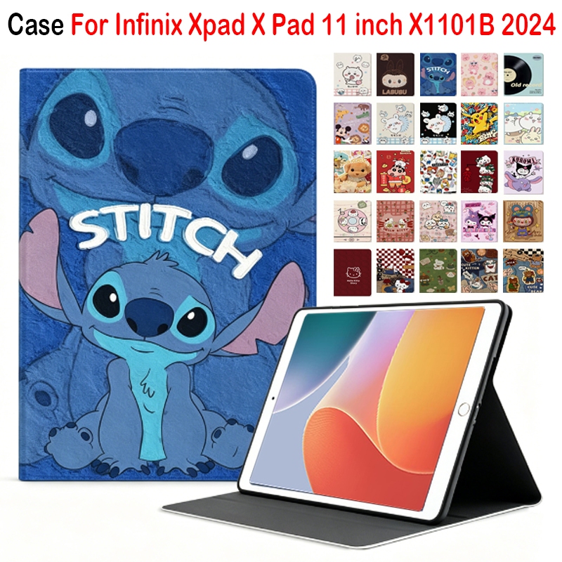 สําหรับ Infinix Xpad X Pad 11 นิ้ว X1101B 2024 ใหม่น่ารักการ์ตูนอะนิเมะแฟชั่นแท็บเล็ตกรณี INFINIX XP