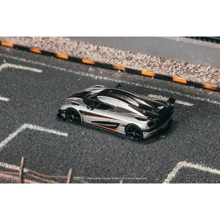 Tarmac Works T64G-TL054-SL 1/64 Koenigsegg One 1 Silver Diecast Scale Car