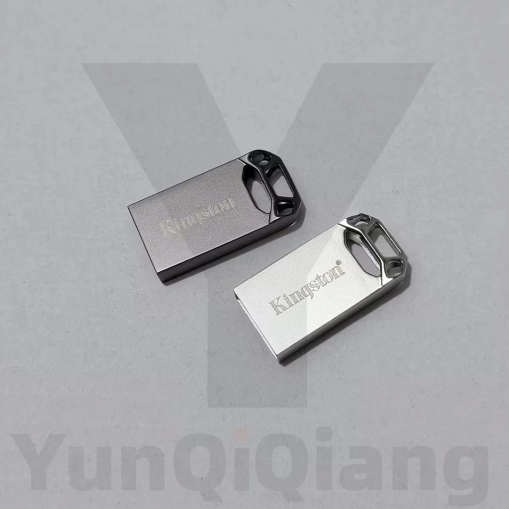 Kingston Mini Hollow Metal USB3.0 ไดรฟ์ปากกา 1GB 2GB 4GB 8GB 16GB 32GB 64GB 128GB 2TB แฟลชไดรฟ์ความเร็วสูงเข้ากันได้กับอุปกรณ์ต่างๆ