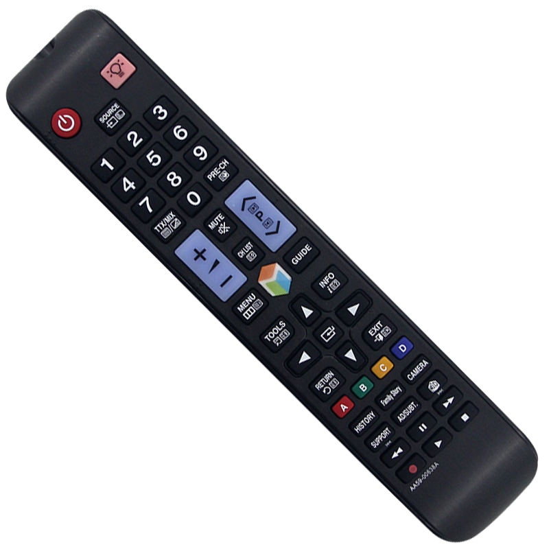 รีโมทคอนโทรลใหม่ AA59-00638A ใช้งานร่วมกับ Samsung TV ES8000 F8500 JS8500 PN64D8000 PN64F8500 UE40ES