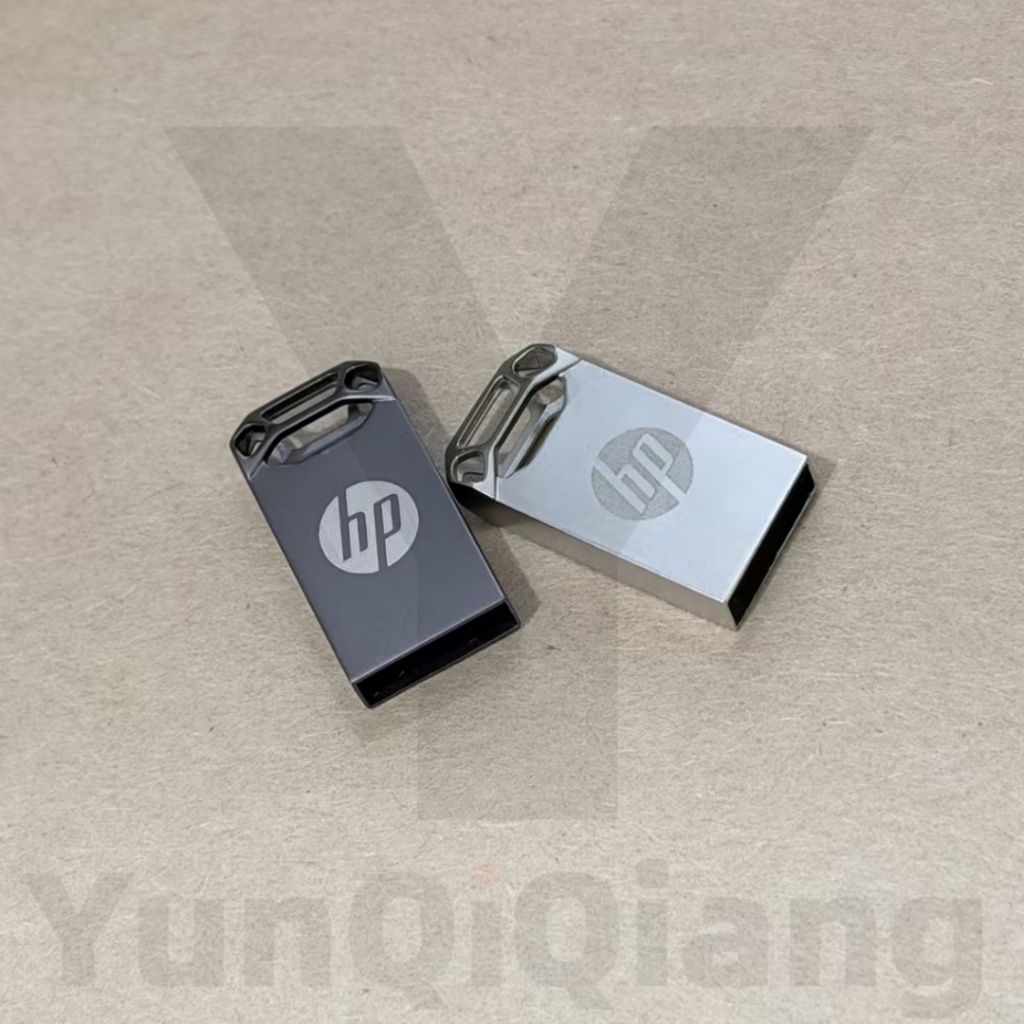 HP โลหะขนาดเล็ก USB3.0 แฟลชไดรฟ์ความเร็วสูงไดรฟ์ปากกาความเร็วสูง 1GB 2GB 4GB 8GB 16GB 32GB 64GB 128GB 2TB กันน้ําประสิทธิภาพดี Plug and Play ความเข้ากันได้กว้าง