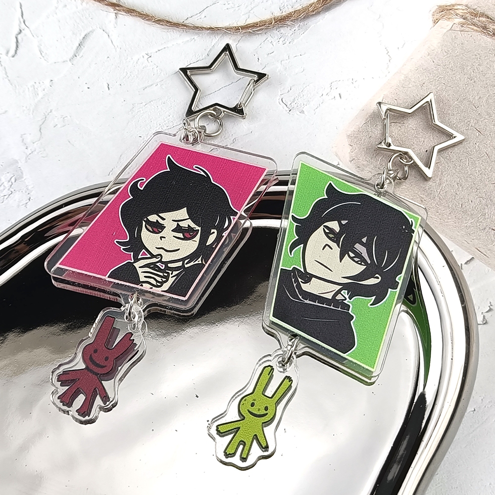 เกมโลงศพของ Andy และ Leyley คอสเพลย์ COSTUME อะคริลิคพวงกุญแจ Prop Xmas