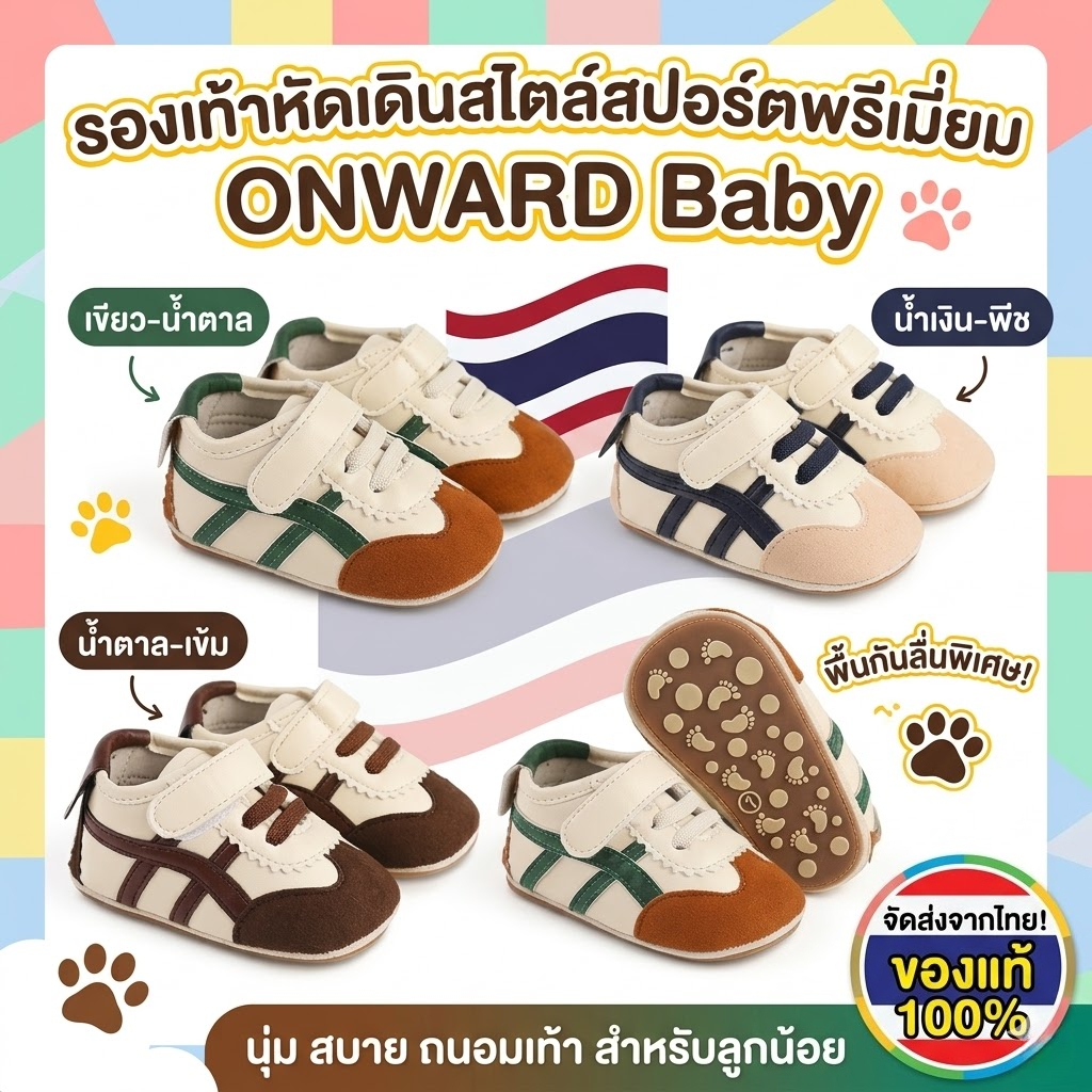เปิด เด็กแรกเดินรองเท้านุ่มแต่เพียงผู้เดียวสําหรับชายหญิง0 1ปีสบายน้ําหนักเบาไม่ลื่นรองเท้าเด็กวัยหัดเดินสําหรับฤดูใบไม้ผลิฤดูใบไม