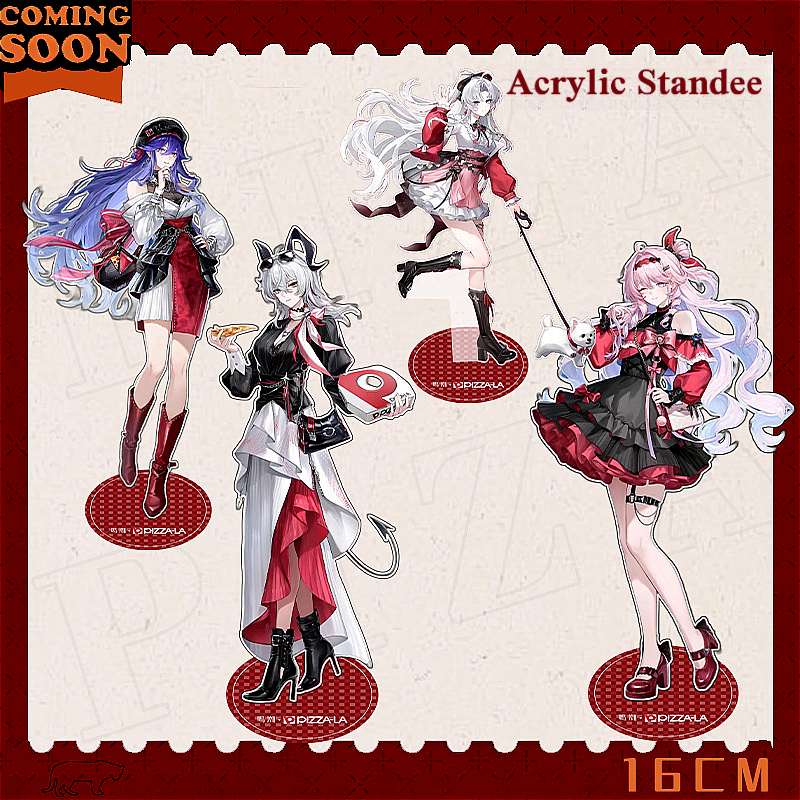 Wuthering Waves Fan-made 16 ซม.อะคริลิคขนาดใหญ่ Standee ชุดสะสมเครื่องประดับ SPVE