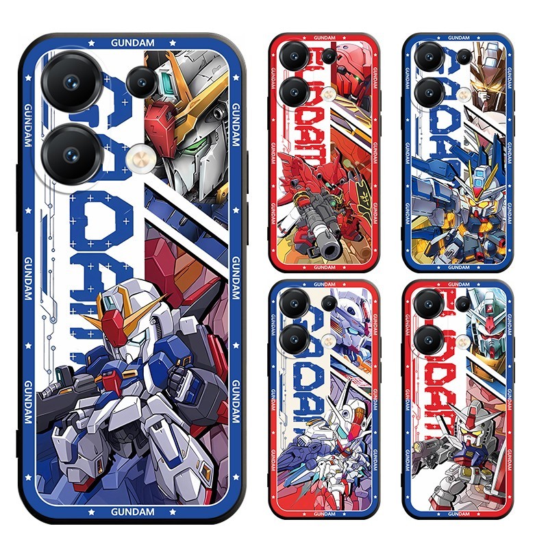 สําหรับ Xiaomi POCO F7 Pro F7 Ultra POCO M7 Pro C75 F6 F6 F5 F5 PRO Gundam ปลอกนุ่มกรณี