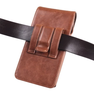 กระเป๋าหนังคาดเอวโทรศัพท์แนวตั้งสากล